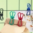 thumbnail image 5 of 10-Pack 2-Inch Multicolor Utility Clips, PVC-Coated Strong Grip Clips for Food Bag Sealing, Paper Organization, Laundry, Home & Office Storage, 5 of 6