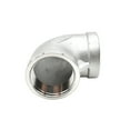 thumbnail image 3 of Thrifco Plumbing 8917008 1-1/4 90 Elbow Stainless Steel, 3 of 6