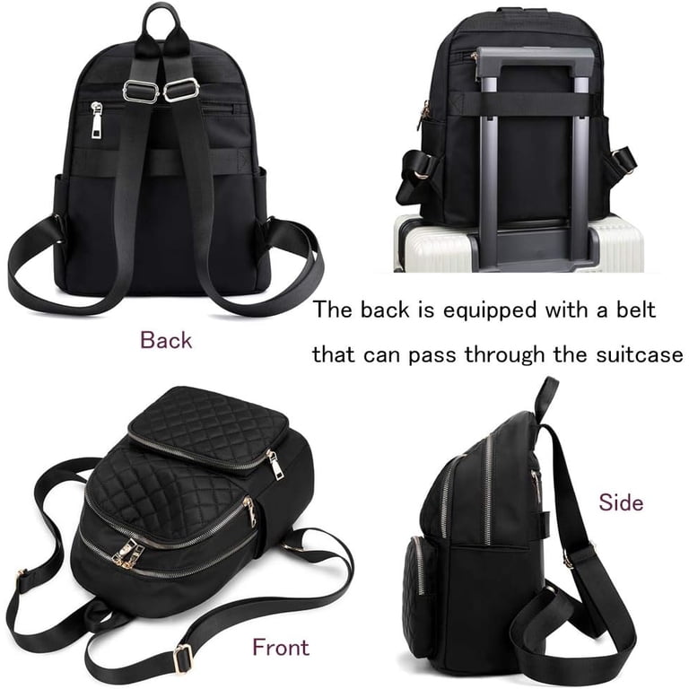 Backpack Purse for Women Small Rucksack Fashion Mini Daypack 