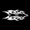 thumbnail image 4 of Walbest 2 Pack Fire Flame Car Auto Window Body Bumper Motorcycle Laptop Decal Sticker Decor Universal, 4 of 6