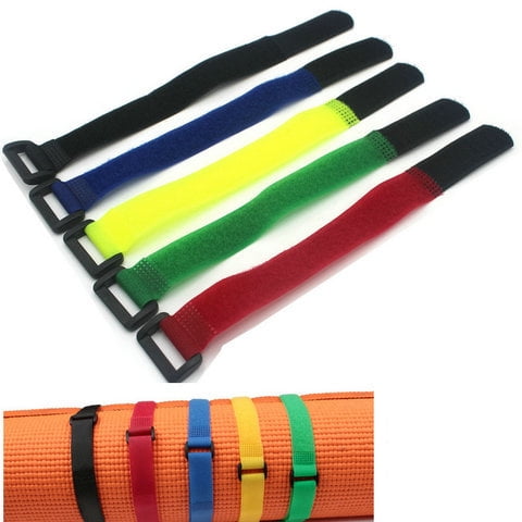 10 Pcs Nylon Polyester Boucle Légère de Rangement Remplacement Type Autocollant Fil de Charge Sangle de Fixation