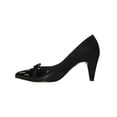 thumbnail image 3 of ZAPATILLA BASICA VESTIR LEON MUJER DAMA NEGRO CHAROL 9832 LEON  9832, 3 of 3