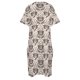 thumbnail image 4 of Vestido holgado con bolsillos y estampado de setas de damasco en tonos neutros, elegante, holgado, para mujer, 2025, vestidos de noche para mujer., 4 of 6