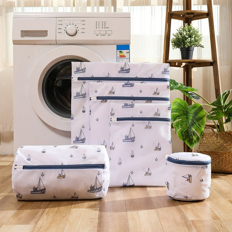 Wash Bag Eco-friendly Unique Pattern Polyester Thickened Underwear Garment  Bag for Home 