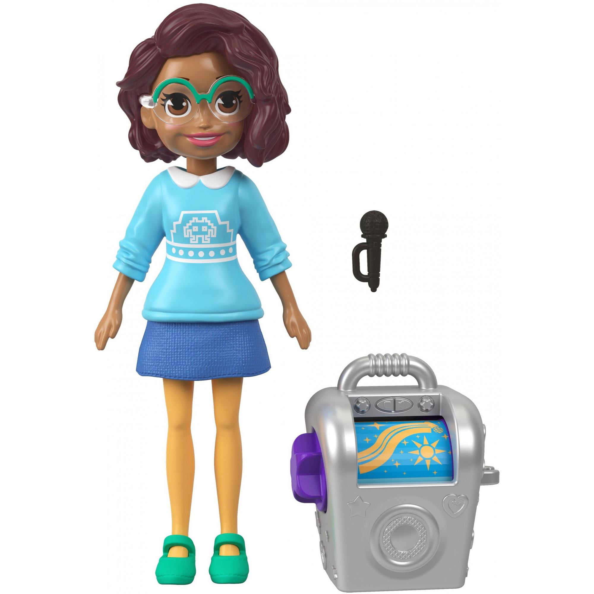 Details about   Polly Pocket Pogo-a-gogo Polly Mini Doll with Accessory 