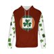 thumbnail image 5 of Sudadera con capucha para hombre, estilo informal, con estampado del Día de San Patricio, con cordón y manga larga, de poliéster., 5 of 5