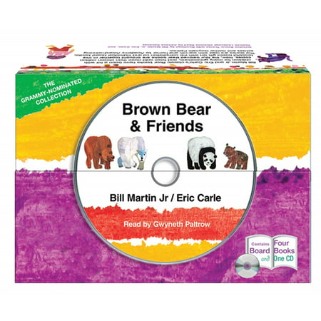 Brown Bear and Friends board book and CD set