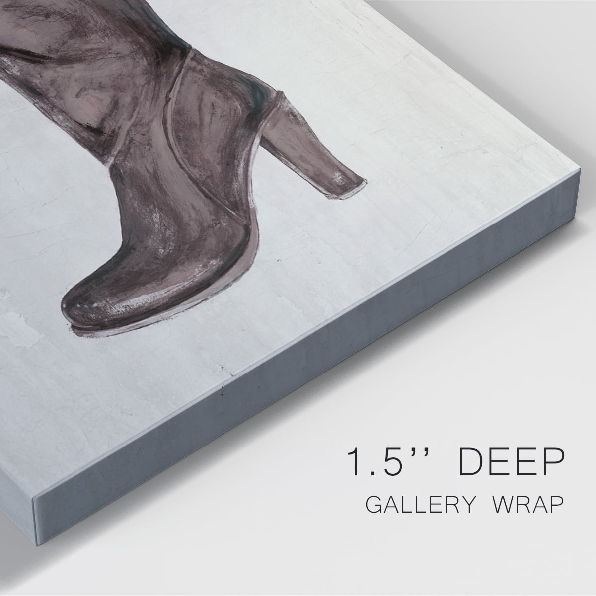 The Shoe Fits III V1 Premium Gallery Wrapped Canvas - Ready to Hang