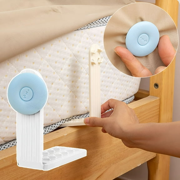 LAMIRO 4 Pcs Bed Sheet Holders Fitted Sheet Buckles Mattress Side Bed Sheet Fixing Buckles Keep Sheets Firm Tight for All Mattress Sizes