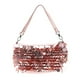 thumbnail image 3 of Bolso de mano con lentejuelas para mujer, bolso de mano pequeño con cadena, bolso de hombro elegante rosa, 3 of 7