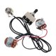 thumbnail image 1 of Guitar Wiring Harness Prewired Two Pickup 500K Pots 3-Way Toggle Switch, 1 of 5