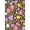 Black, Pattern 13, variant on ODIKA 4'x6' Green Sage Floral Elegance with Vintage Washable Area Rug Intricate Botanical Patterns Inspired by Nature for Dorm Room, Small Living Stain Resistant Low Profile, Easy Care