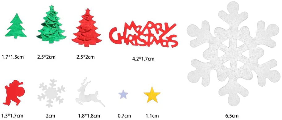 "Merry Christmas" Notepads/Tablets Santa in Balloon 6 Details about   Six 