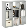 thumbnail image 5 of HomeStock Open Back Decorative Cube Storage Organizer-Arrangements:9 Cube,Finish:Light Gray, 5 of 8