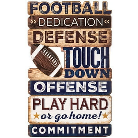 - Football Words Wood Wall Decoration Boys Room Kids Decor
