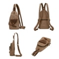 thumbnail image 6 of KL928 Canvas Sling Bag for Men Crossbody Backpack Shoulder Casual Rucksack Unisex Casual Bag, 6 of 6