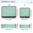 thumbnail image 3 of ALAZA Blue Green Car Seat Belt Adjuster Neck Covers Shoulder Cushions Pads M, 3 of 8