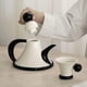 thumbnail image 4 of Tetera de cerámica con juego de tazas, juego de té de porcelana, regalo for los amantes del té, tetera, juego de tetera de Kung Fu, 4 of 7