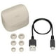 thumbnail image 3 of Auriculares JVC Marshmallow HA-A11T Bluetooth IPX5 True Wireless Color Beige, 3 of 4