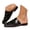 Black, variant on Fiaer Women's Closed Toe Mules Comfortable Work Casual Backless on Flat Shoes Summer Beach Walking Slippers Gold 9