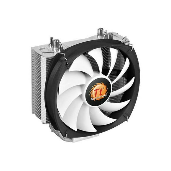 Thermaltake Frio Silent 14 - Refroidisseur de Processeur - (pour : LGA775, LGA1156, AM2, AM2+, LGA1366, AM3, LGA1155, AM3+, LGA2011, FM1, FM2, LGA1150, LGA1200) - Aluminium avec base en Cuivre - 140 mm