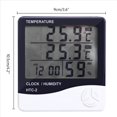 thumbnail image 4 of 3X Termómetro Digital para Interiores Higrómetro Doméstico, Monitor de Temperatura Exterior Preciso, Termómetro Indicador de Indicador de Humedad, 4 of 5