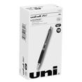 thumbnail image 3 of uni-ball® 207™ Retractable Fraud Prevention Gel Pens, Bold Point, 1.0 mm, Translucent Gray Barrel, Black Ink, Pack Of 12, 3 of 7