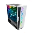 thumbnail image 3 of Gabinete gamer Yeyian YGA-49702-FA Midi-Tower, ATX/Micro-ATX/Mini-ITX, 3 Ventiladores Instalados, Cristal Templado, 7 ranuras de expansión, USB y HD audio, Color blanco, 3 of 5