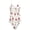 White (Rose), variant on Women's Satin Jumpsuit RHW2757