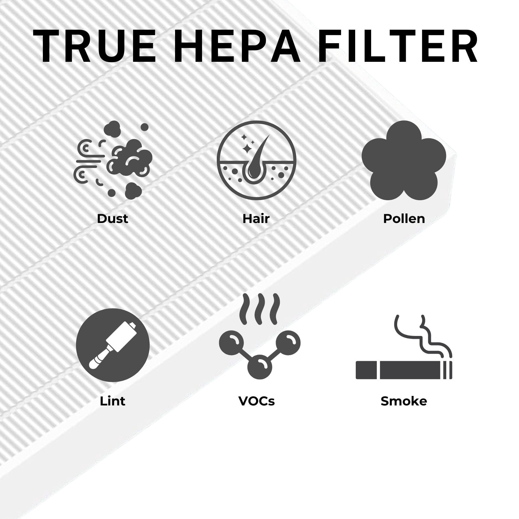 C545 True HEPA Filter S 1712-0096-00 Filter C 113050 with Pre Filter For Winix Air Purifier C545, P150, B151, 9300, 2 Sets