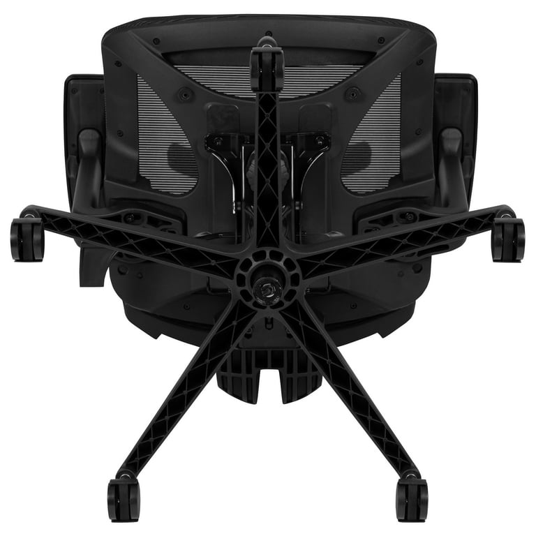 All Mesh Ergonomic Computer Chair with Built-in Coat Hanger by MooreCo