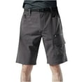 thumbnail image 2 of IROINNID Mens Athletic Running Shorts, Basketball Gym Soild Workout Shorts for Men with Zippered and Pockets, 2 of 4
