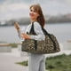 thumbnail image 5 of Disketp Leopard Print-1 Bolsa de Viaje Tipo Duffle, Bolso de Mano para Fin de Semana para Mujer, Bolsa de Gimnasio Ligera para Hombre, Esencial para Viajes, 5 of 6
