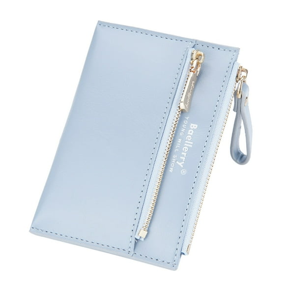asddcavvf Fashion Style Trifold Small Wallet PU Leather Women Wallet Purse Card Wallet