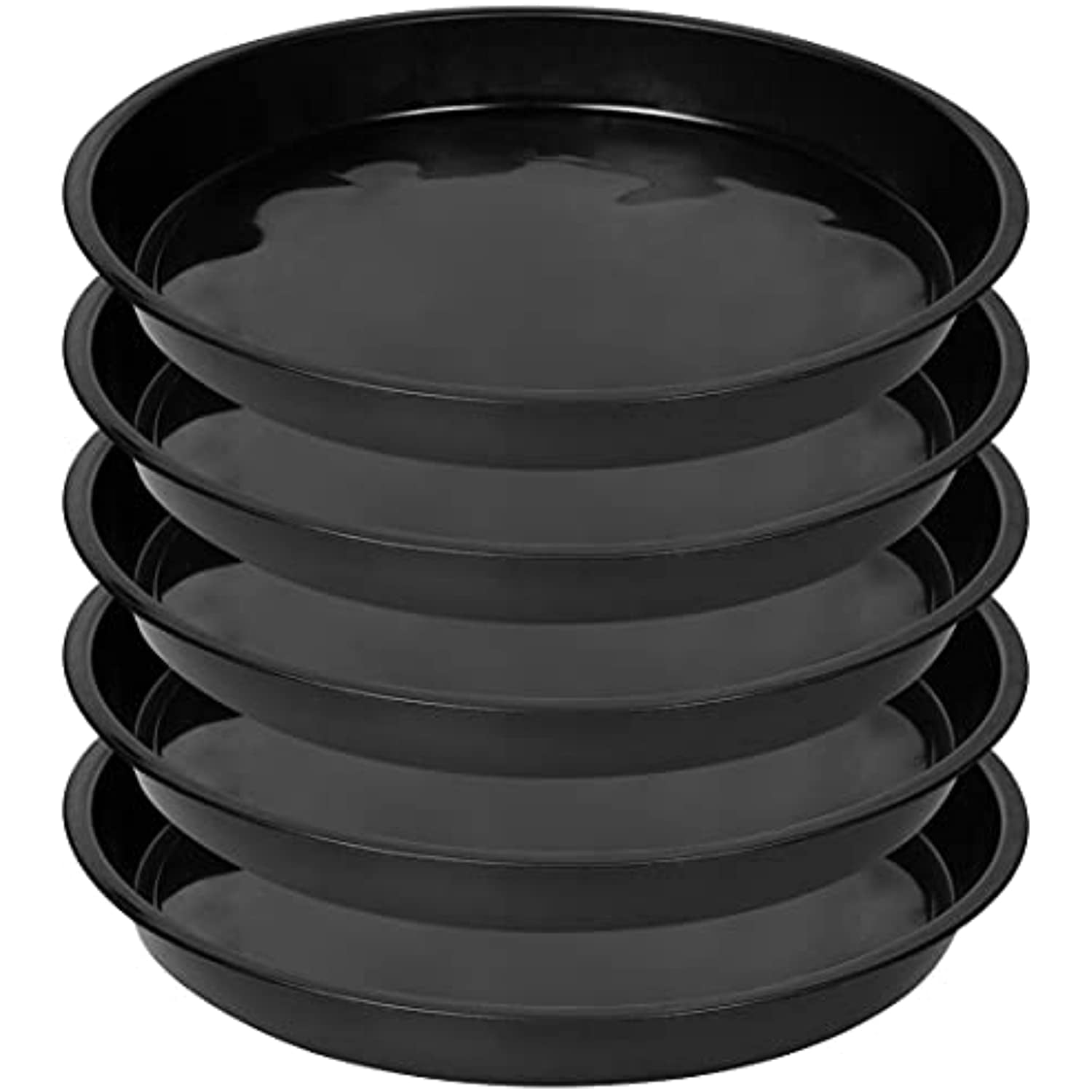 Angde 5 Pack of 14 inch Plant Saucer (13 Inch Base), Plant