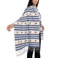 thumbnail image 4 of ZNDUO Usa Flag Stars Stripes Pattern Pashmina Shawls，Wraps Winter Warm Soft Scarf for Women, 4 of 8