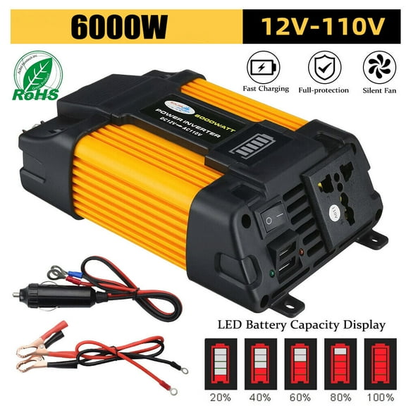 12V - 230V Spannungswandler Stromwandler Solar Inverter Converter Wechselrichter