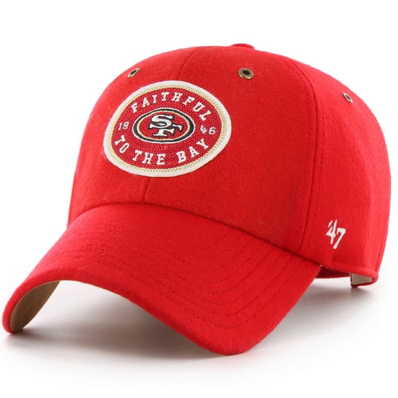 Unisex Stoney Clover Lane x '47 Scarlet San Francisco 49ers Field Goal Clean Up Adjustable Hat