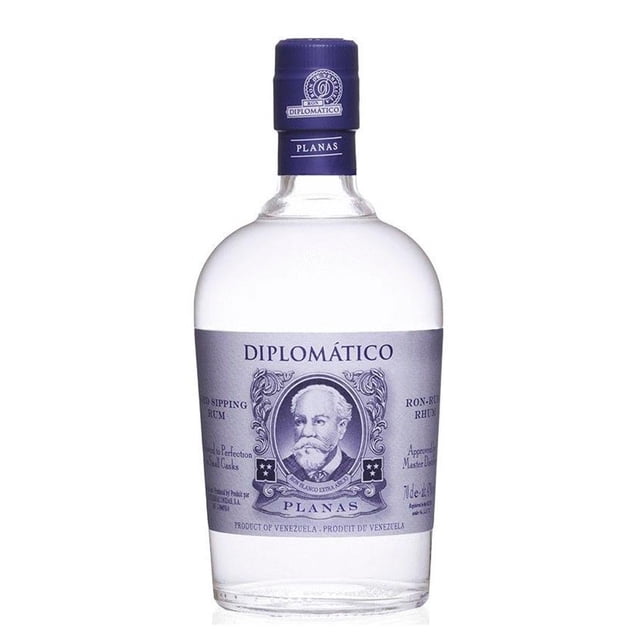 Pack de 4 Ron Diplomático Blanco Extra Añejo Planas 750 ml