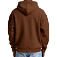thumbnail image 5 of Mens Waffle Hoodies Zip Up Oversized Long Sleeve Hooded Jacket Drawstring Hooded Cardigan Casual Fall Winter Streetwear Daily Wear, 5 of 5