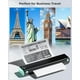 thumbnail image 2 of Impresora portátil sin tinta Phomemo para viajes: impresora térmica inalámbrica compatible con teléfono y portátil. Compatible con papel térmico tamaño carta de 8,5" x 11". Incluye estuche de transpor, 2 of 5