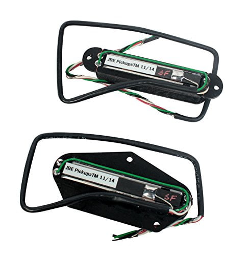 JBE Joe Barden Danny Gatton T-Style Pickup Set for Fender Tele Telecaster- Black
