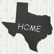 Metal State Home Cutout Black - 14" Texas