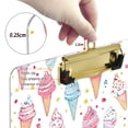 thumbnail image 6 of FORMRS Acrylic Clipboard with Low Profile Clip Standard A4 Letter Size, 12.5" x 9", Colorful Ice Cream Pattern, 6 of 8