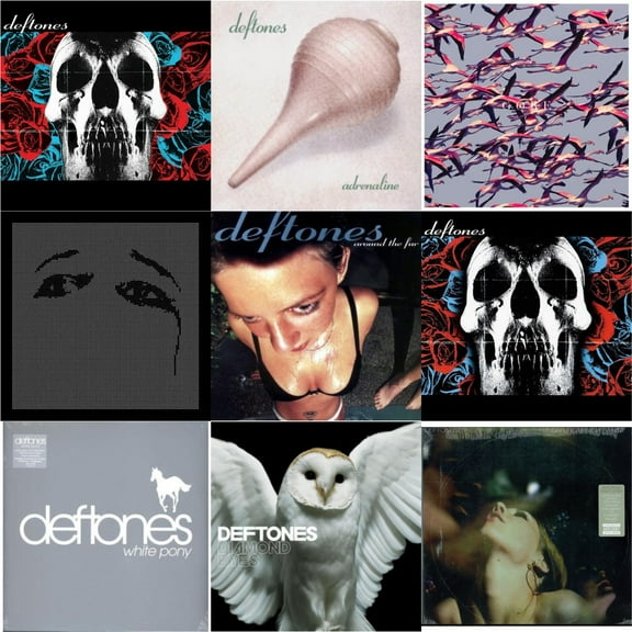 Deftones (X) (20Th Anniversary/Ruby Red LP Vinyl) & Adrenaline & Gore (White LP Vinyl) & Ohms & Around The Fur (180G) & Deftones & White Pony & Diamond Eyes & Saturday Night Wrist