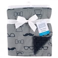 thumbnail image 2 of Hudson Baby Infant Boy Plush Mink Blanket, Gentleman, One Size, 2 of 2
