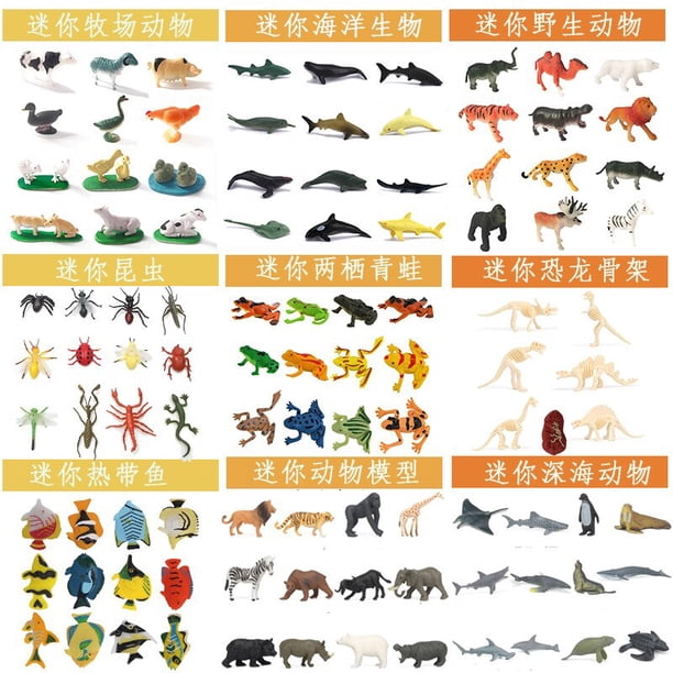 Simulation Wild Animal Miniature Insects Figurines Sets Teaching Aids Model Spider Biology Education Toys Landscape OrnamentsE He Qiyong unisex