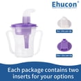 thumbnail image 4 of Ehucon Dysphagia Regulating Drinking Cup, Spill-Proof 5cc/10cc Sip Control Purple 1 Piece, 4 of 6