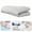 Grey, variant on Washable Dog Cooling Mat for Medium Dogs, Reusable Cooling Pad Cool Blanket, Non-Toxic Pet Cool Mat for Indoor Outdoor Couch Crate Car Travel Trip, Grey