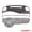 Graphite (Dark Grey), variant on DashSkin Dash Cover Compatible with 1998-2004 Chevy Blazer S10 GMC Jimmy Sonoma Oldsmobile Bravada in Black - Hard Molded Plastic Dashboard Cap